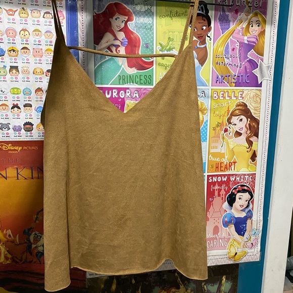 SOLD Aritzia Talula Velvet Cami - Picture 1 of 3